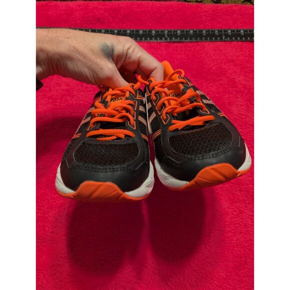 ASICS Gel Contend 4 Women’s Size 7 Black Orange Running Shoes T765N Comfort Fit - Picture 4 of 12